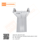 วงกบพร้อมซับวงกบ upvc สีขาว ขนาด 70x200