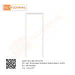 วงกบพร้อมซับวงกบ upvc สีขาว ขนาด 70x200 2